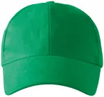 6-panelowa czapka z daszkiem, zielona trawa