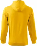 Bluza męska z kapturem, żółty