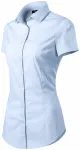 Bluzka damska Slim fit, jasny niebieski