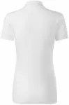 Damska dopasowana koszulka polo, biały