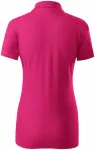 Damska dopasowana koszulka polo, purpurowy