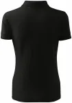 Damska elegancka koszulka polo, czarny