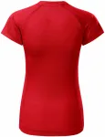 Damska koszulka do uprawiania sportu, czerwony