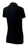 Damska koszulka polo z krótkim rękawem, czarny