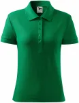 Damska koszulka polo, zielona trawa