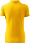 Damska koszulka polo, żółty