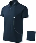 Elegancka męska koszulka polo, ciemny niebieski Elegancka męska koszulka polo, ciemny niebieski