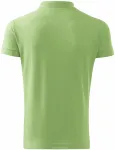 Elegancka męska koszulka polo, zielony groszek