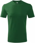 Klasyczna koszulka, butelkowa zieleń