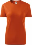 Klasyczna koszulka damska, pomarańczowy