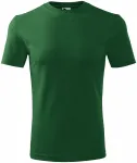 Klasyczna koszulka męska, butelkowa zieleń