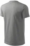 Klasyczna koszulka męska, ciemnoszary marmur
