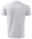 Klasyczna koszulka męska, jasnoszary marmur