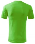 Klasyczna koszulka męska, zielone jabłko