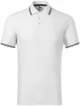 Klasyczna męska koszulka polo, biały
