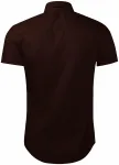 Koszula męska - Dopasowany krój, Kawa