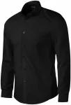 Koszula męska z długim rękawem Slim fit, czarny