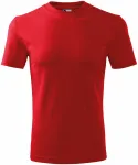 Koszulka o dużej gramaturze, czerwony