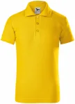Koszulka polo dla dzieci, żółty