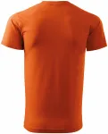 Koszulka unisex o wyższej gramaturze, pomarańczowy
