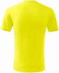 Lekka koszulka dziecięca, cytrynowo żółty