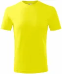 Lekka koszulka dziecięca, cytrynowo żółty