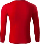 Lekka koszulka z długim rękawem, czerwony