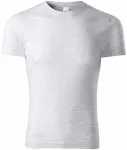 Lekka koszulka z krótkim rękawem, jasnoszary marmur