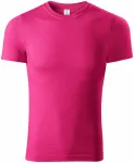 Lekka koszulka z krótkim rękawem, purpurowy