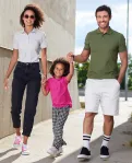 Męska luźna koszulka polo | Damska elegancka koszulka polo | Koszulka polo dla dzieci