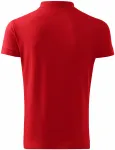 Męska koszulka polo wagi ciężkiej, czerwony