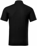 Męska koszulka polo z bawełny organicznej, czarny