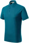 Męska koszulka polo z bawełny organicznej, petrol blue Męska koszulka polo z bawełny organicznej, petrol blue
