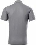 Męska koszulka polo z bawełny organicznej, stare srebro
