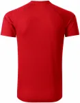 Męska koszulka sportowa, czerwony