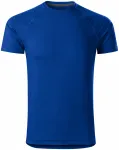 Męska koszulka sportowa, królewski niebieski