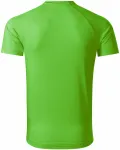 Męska koszulka sportowa, zielone jabłko
