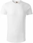 Męska koszulka z bawełny organicznej, biały