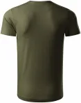 Męska koszulka z bawełny organicznej, military