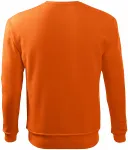Męska/dziecięca bluza zakładana na głowę, bez kaptura, pomarańczowy
