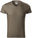 Obcisła koszulka męska, army