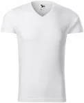 Obcisła koszulka męska, biały