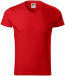 Obcisła koszulka męska, czerwony