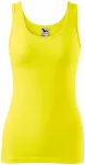 Podkoszulek damski, cytrynowo żółty