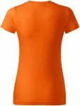 Prosta koszulka damska, pomarańczowy