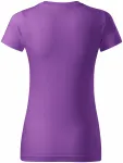 Prosta koszulka damska, purpurowy