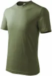 Prosta koszulka dziecięca, khaki