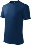 Prosta koszulka dziecięca, midnight blue