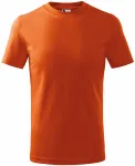 Prosta koszulka dziecięca, pomarańczowy