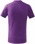 Prosta koszulka dziecięca, purpurowy